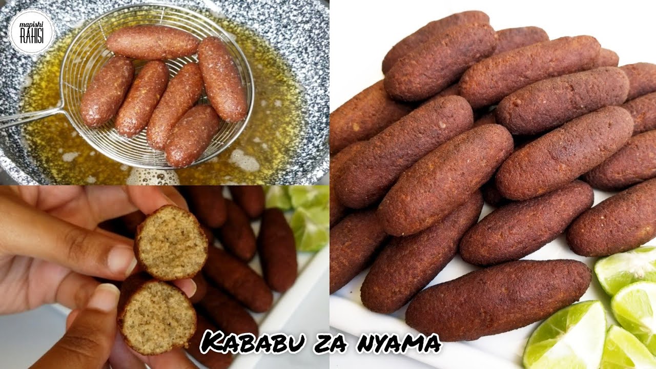 JINSI YA KUPIKA KABABU ZA NYAMA | KABABU ZA NYAMA KWA NJIA RAHISI SANA | MAPISHI RAHISI