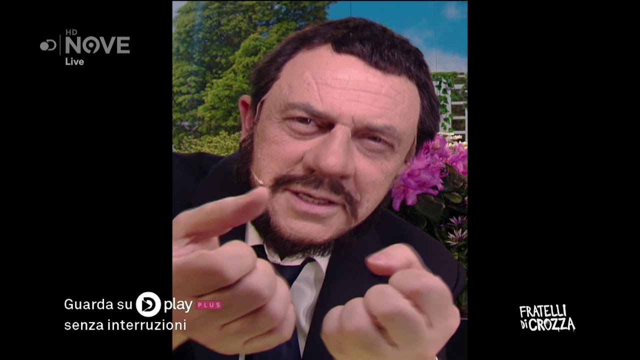 Crozza è Salvini il cattivone