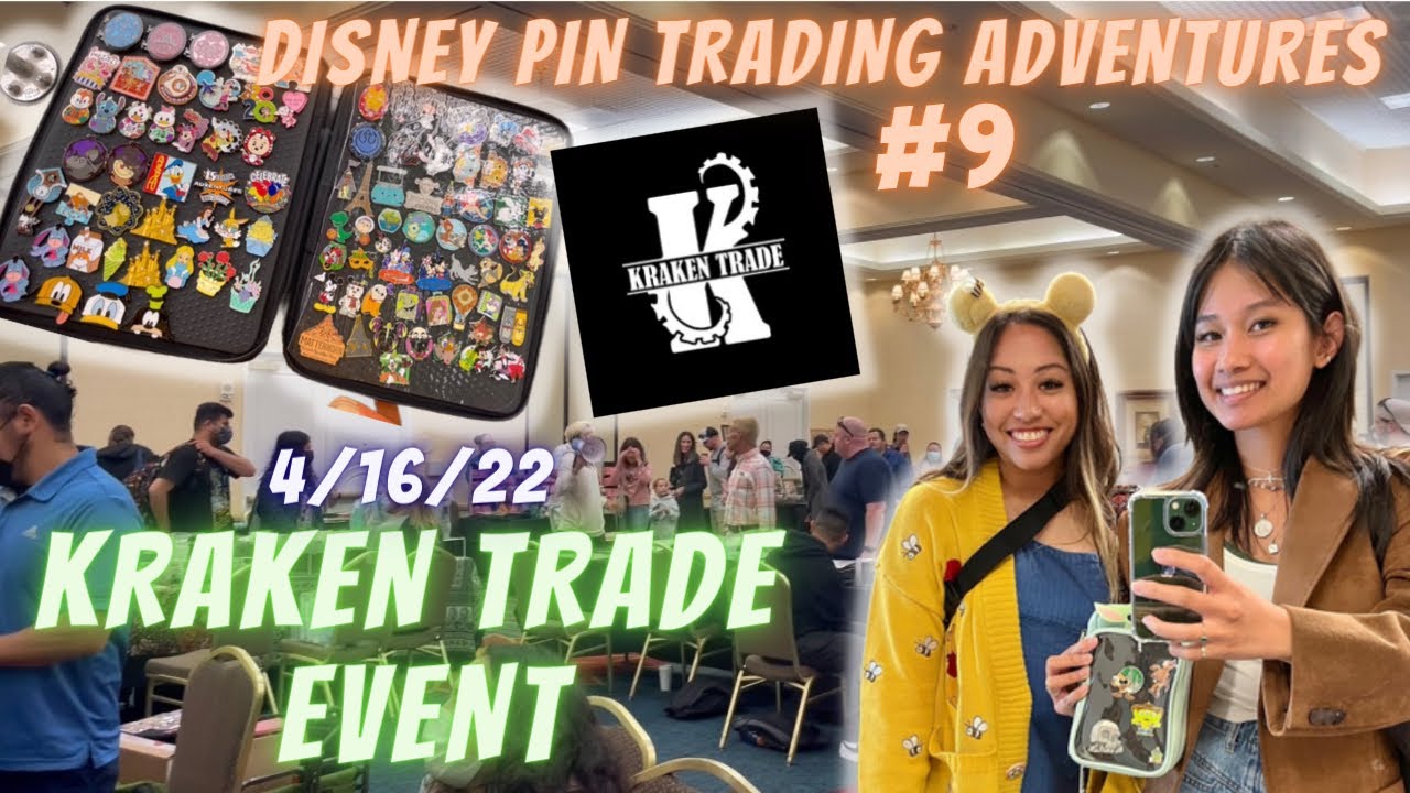 Disney Pin Trading Adventures #9-Kraken Trade Event 4/16🦑