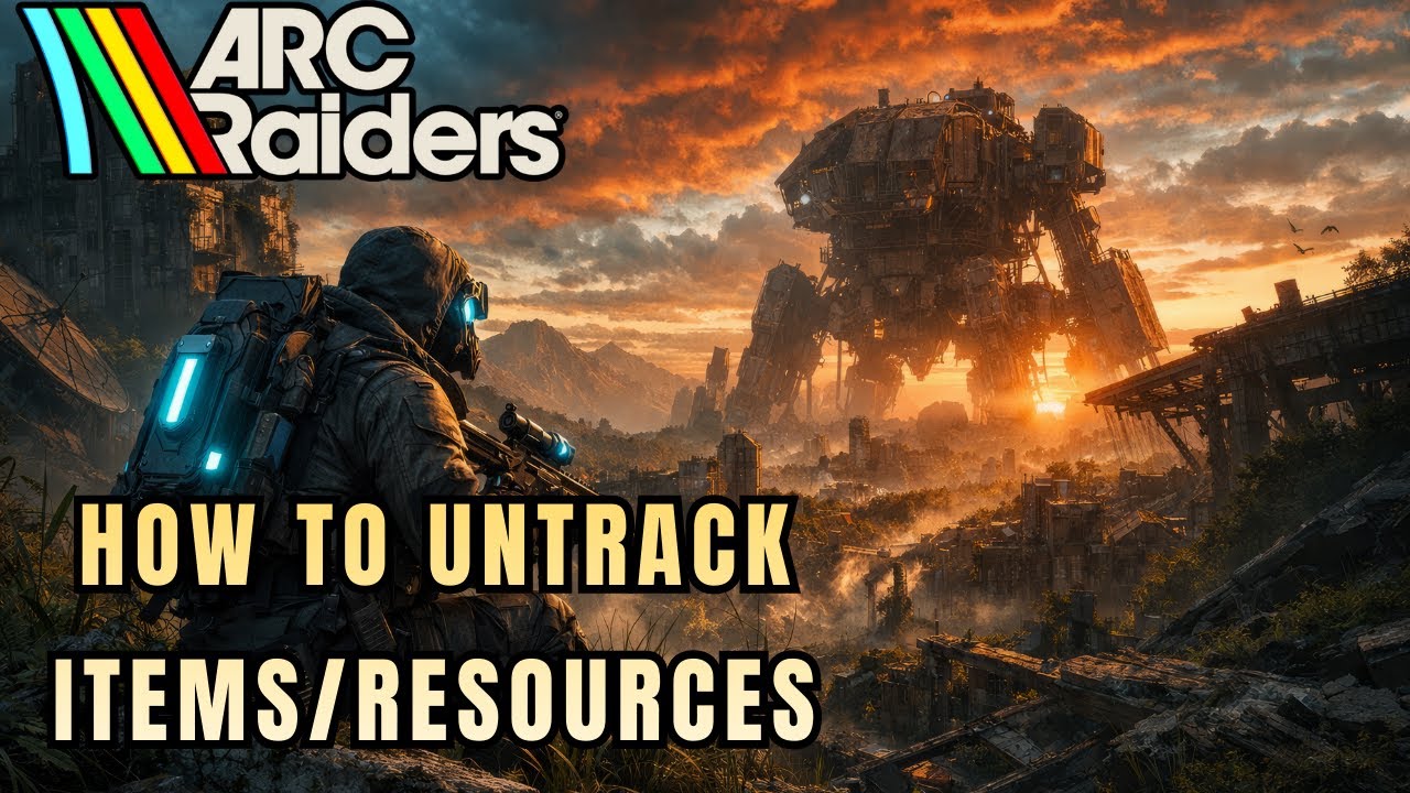 Arc Raiders: How to UNTRACK Resources/Items (Hidden & Easy Fix)