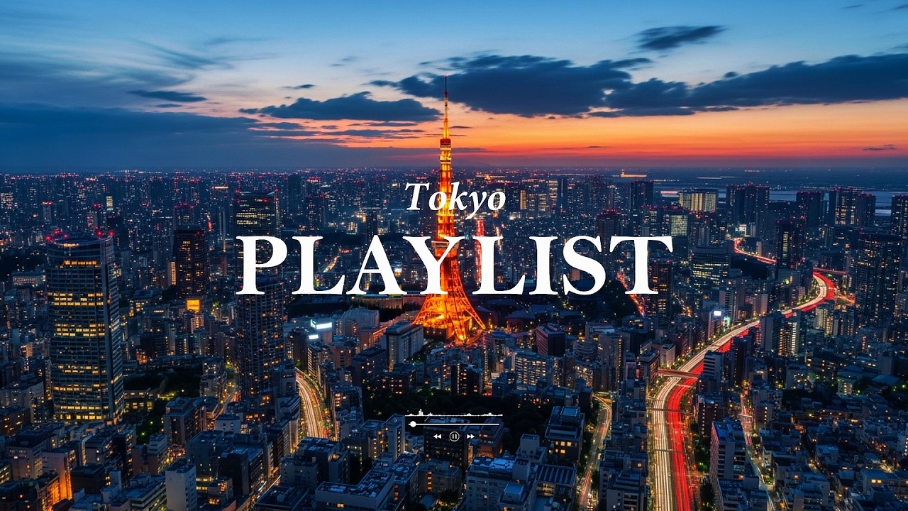 [Playlist] 어딘가 그리운 도쿄의 밤, 그 골목길의 온도 | Tokyo City Vibes