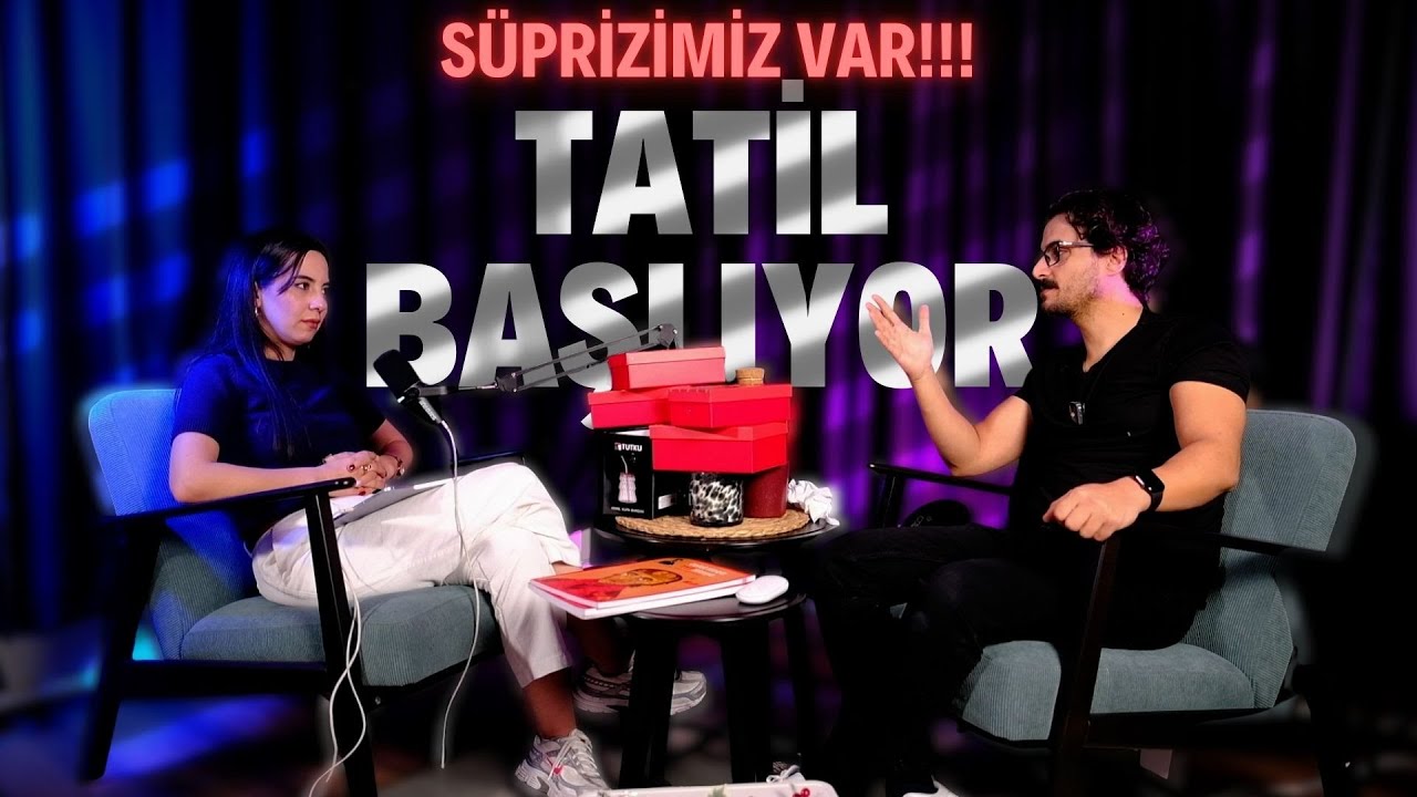 Süprizimiz var? Tatil Başlasın !!!