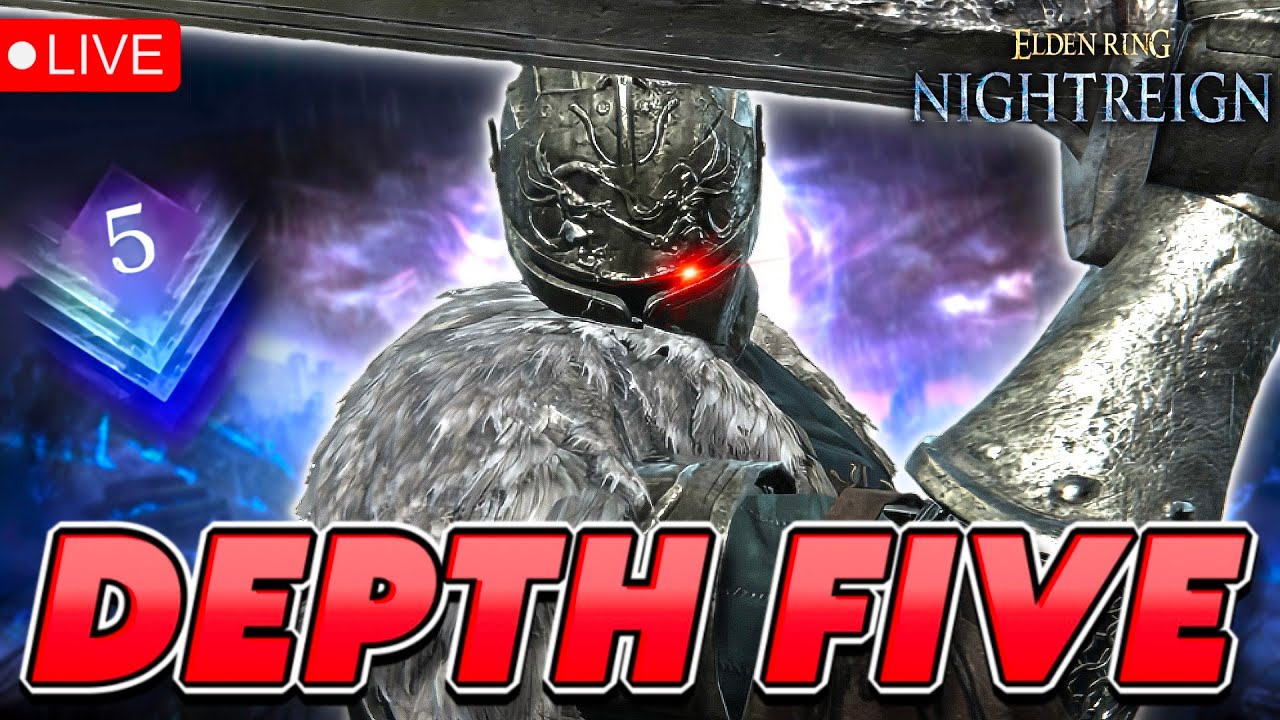 DEPTH 5 9999 RANKED SOLO QUEUE NO DODGING! 1060 WINS | Elden Ring Nightreign