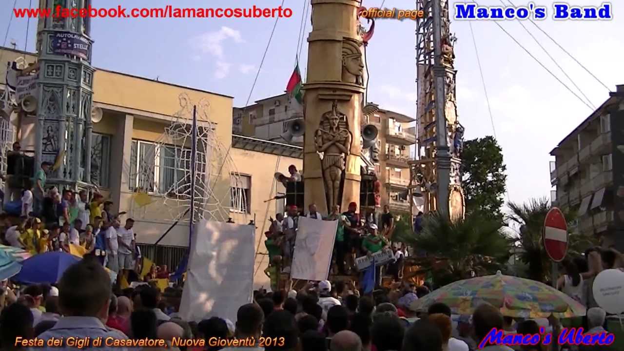 Manco's band - NUOVA GIOVENTU' - USCITA PIAZZA 1 - Casavatore 2013.
