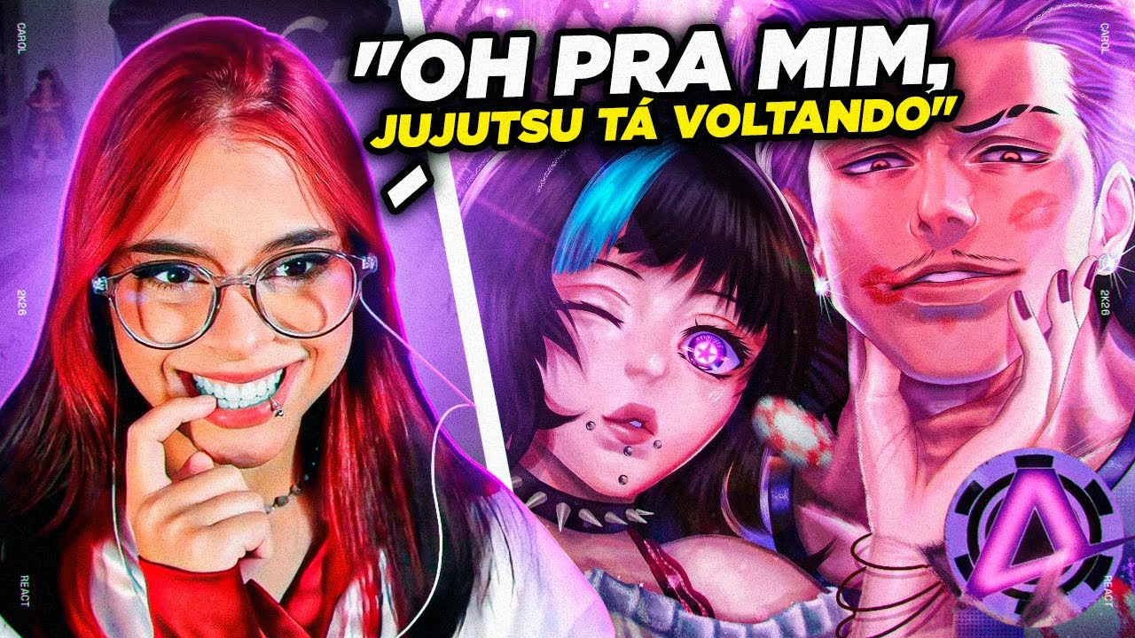 React Cah | ♪ Hakari Kinji (Jujutsu Kaisen) | O Dobro ou Nada | AniRap