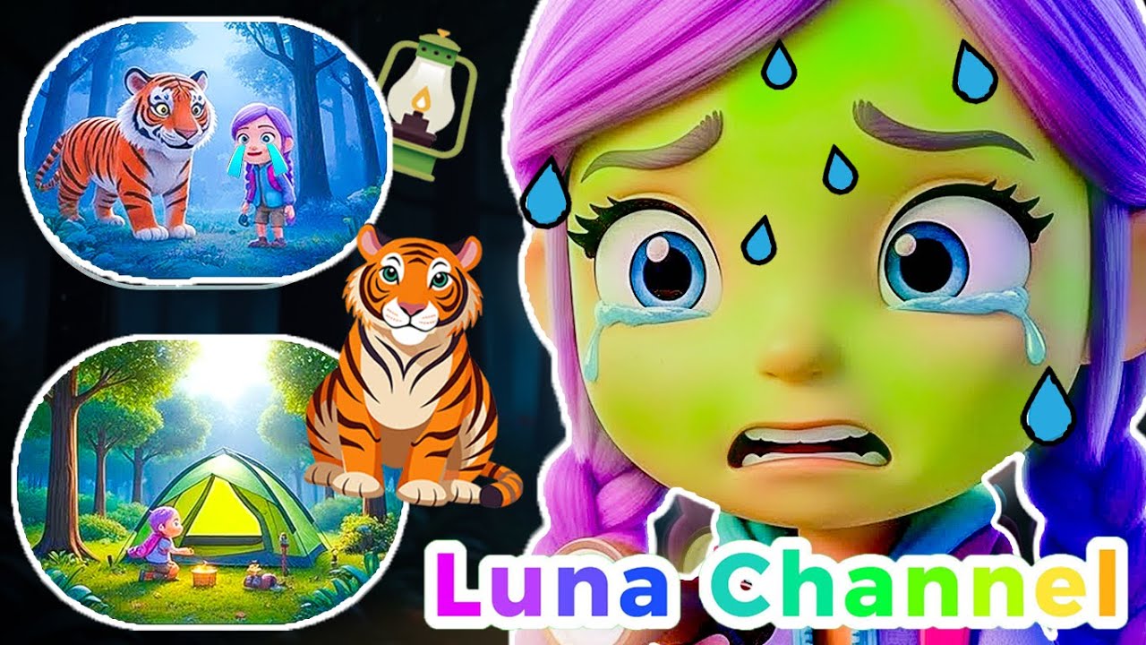 Tập 8 Bé Học Cắm Trại An Toàn Cùng Luna Và Rubi | Video Giáo Dục Trẻ Em | Nhạc thiếu nhi vui nhộn