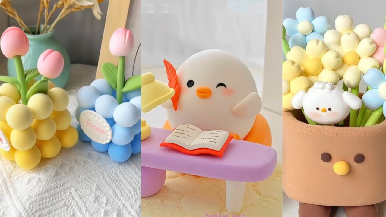 Amazing clay art || polymer clay art || clay art craft #satisfying  #clayart #polymerclay
