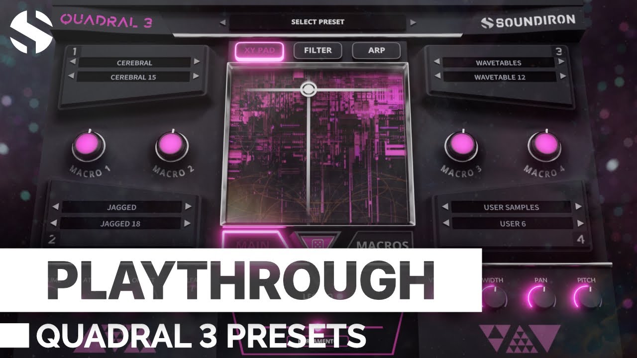 Quadral 3 Preset Playthrough