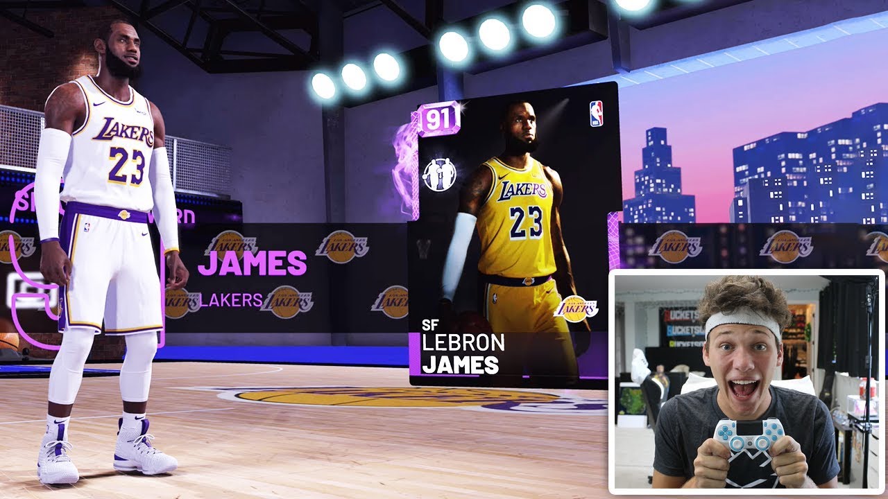 LEBRON JAMES IN THE LUCKIEST NBA 2K19 FIRST PACK OPENING!!