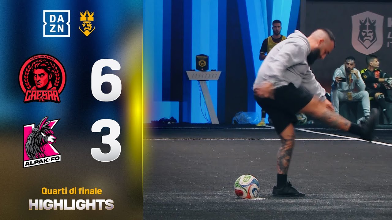 LOIODICE top, ER FAINA in semifinale, KFRENEZY fuori: Caesar-AlpaK 6-3 | Kings Cup | DAZN Highlights
