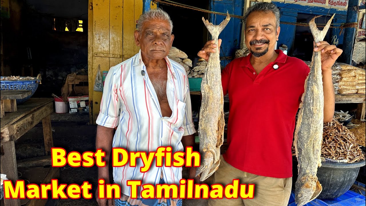 Thoothukudi Karuvadukadai_தூத்துக்குடி வ.உ.சி கருவாடு மார்க்கெட்  Best Dryfish Market in Tamilnadu