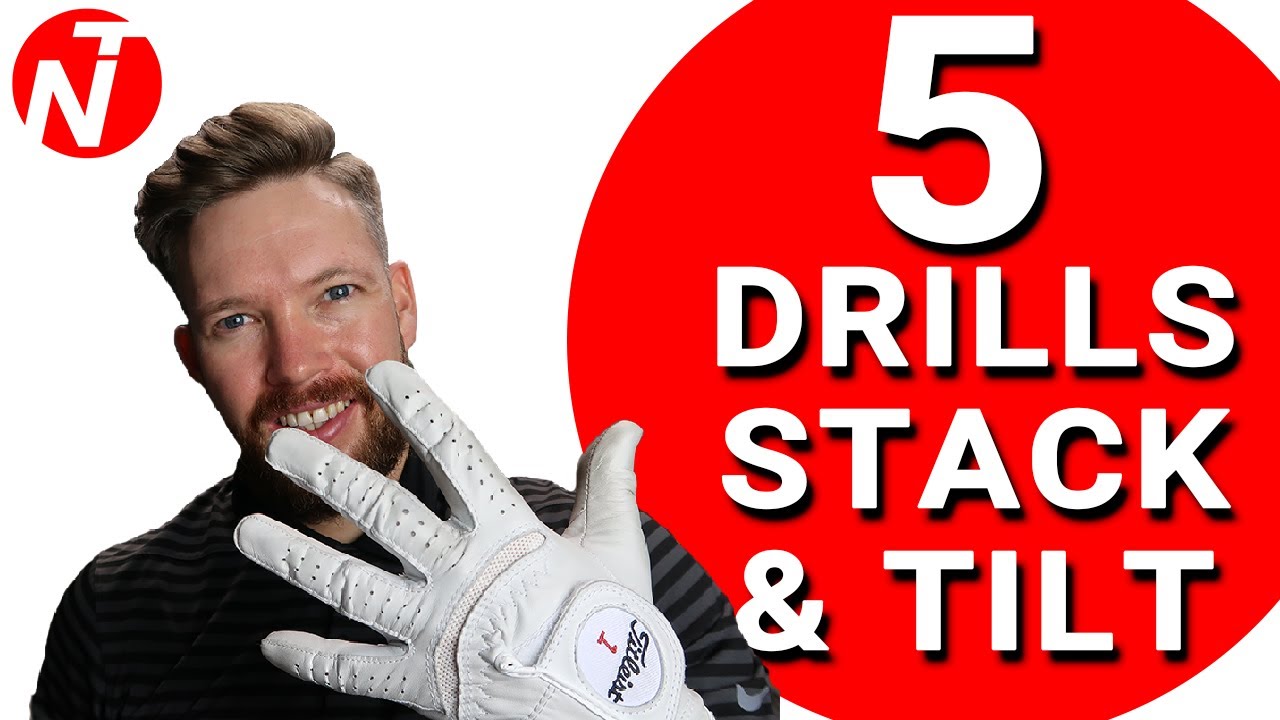 5 DRILLS FOR STACK & TILT | Golf Tips | Lesson 136