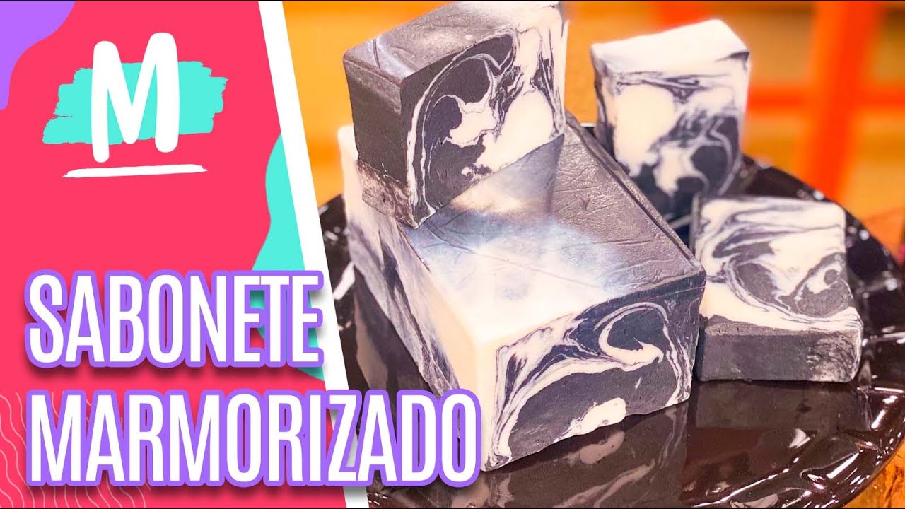Para vender ou presentear: sabonete marmorizado - Mulheres (05/07/22)