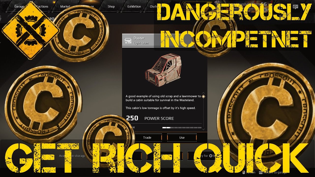 Crossout Get Rich Quick