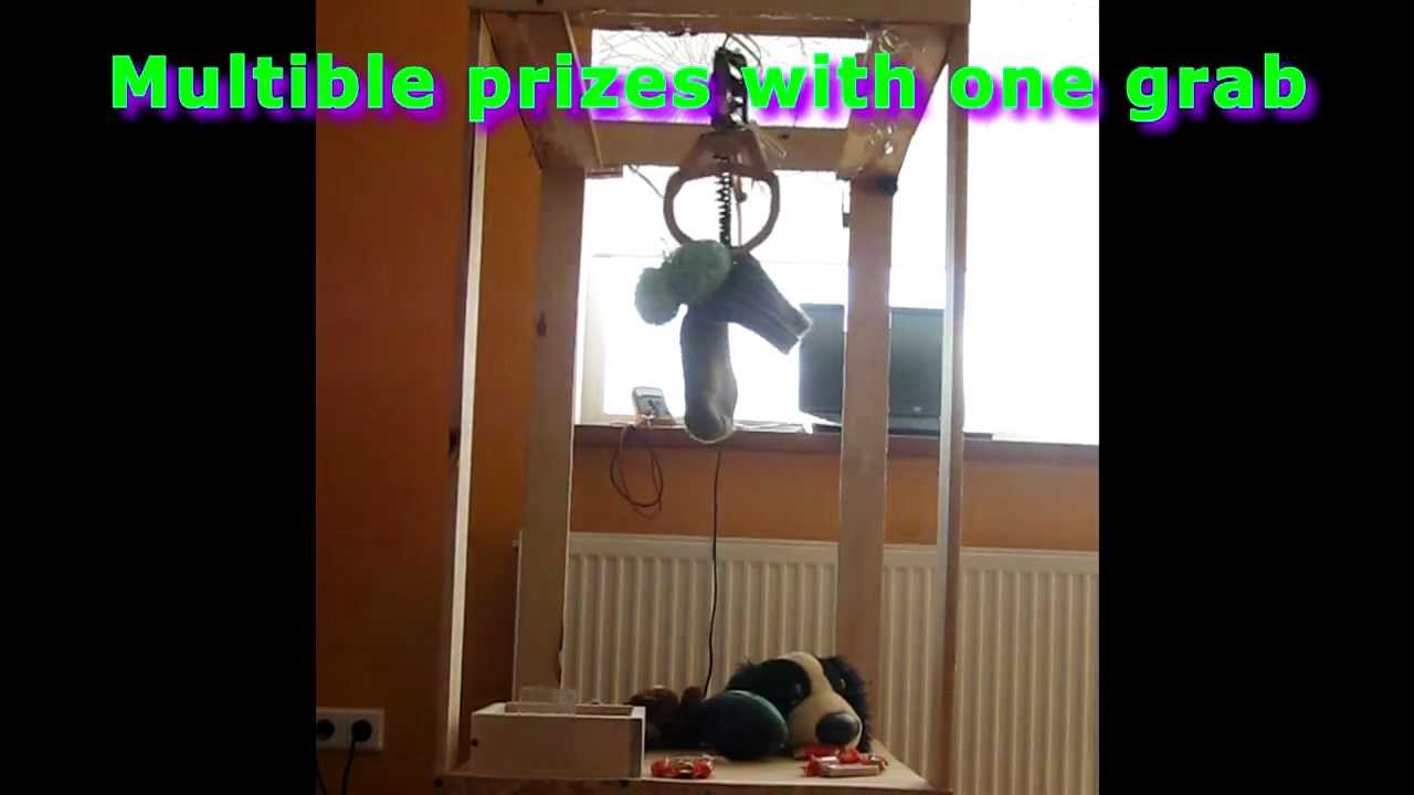 Homemade Claw Machine Version 2.0
