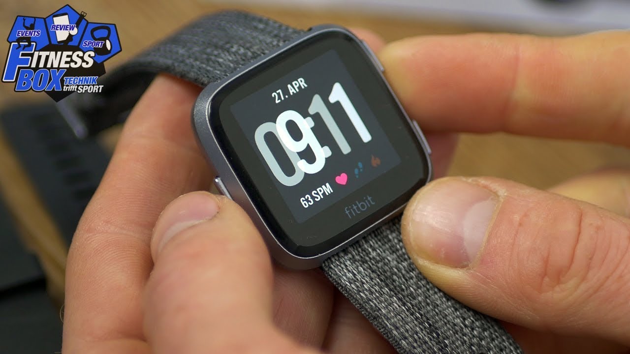 Fitbit VERSA im Test: Menü & ALLE Einstellmöglichkeiten im Detail + Hands-On & Sensoren
