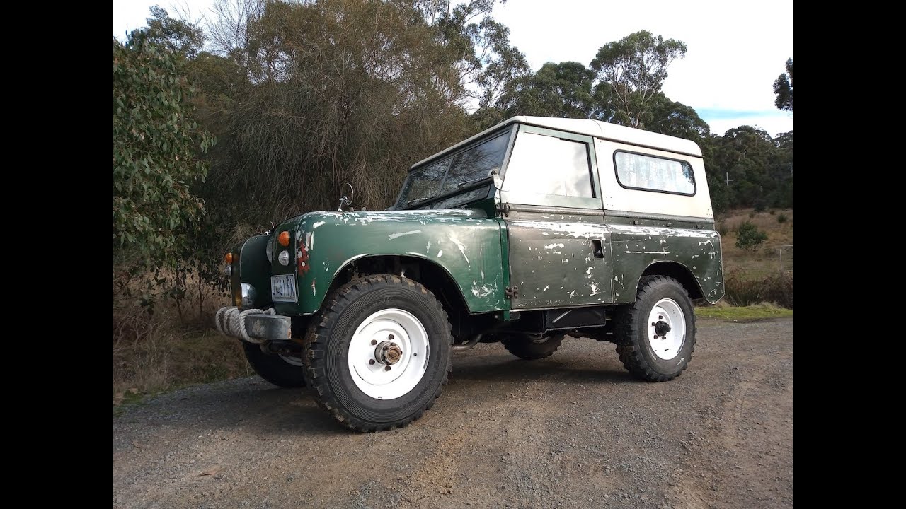 Land Rover Series 2a 88 - doggy day out