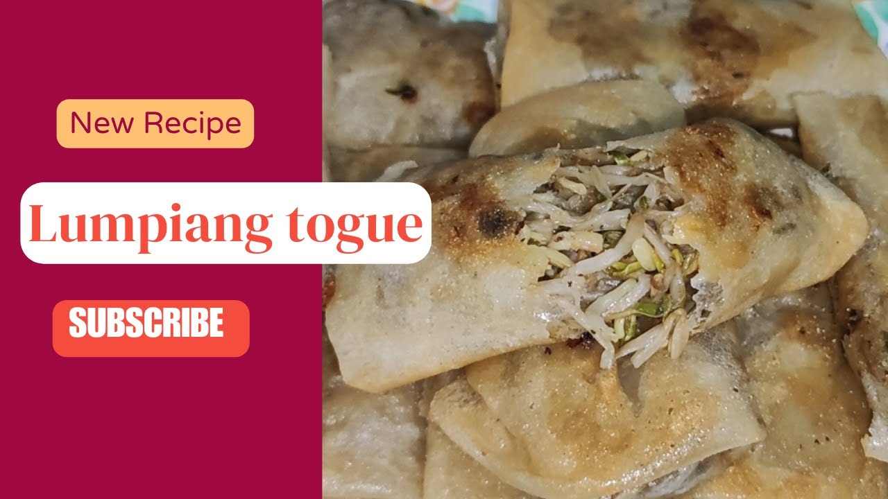 Lumpiang togue/ lutong pinoy