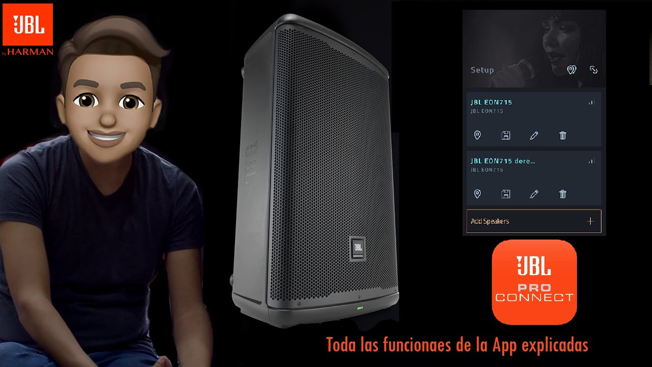 JBL EON 700 Explicando la App JBL Pro Connect, Todo lo que puedes configurar [Espa&ntilde;ol]