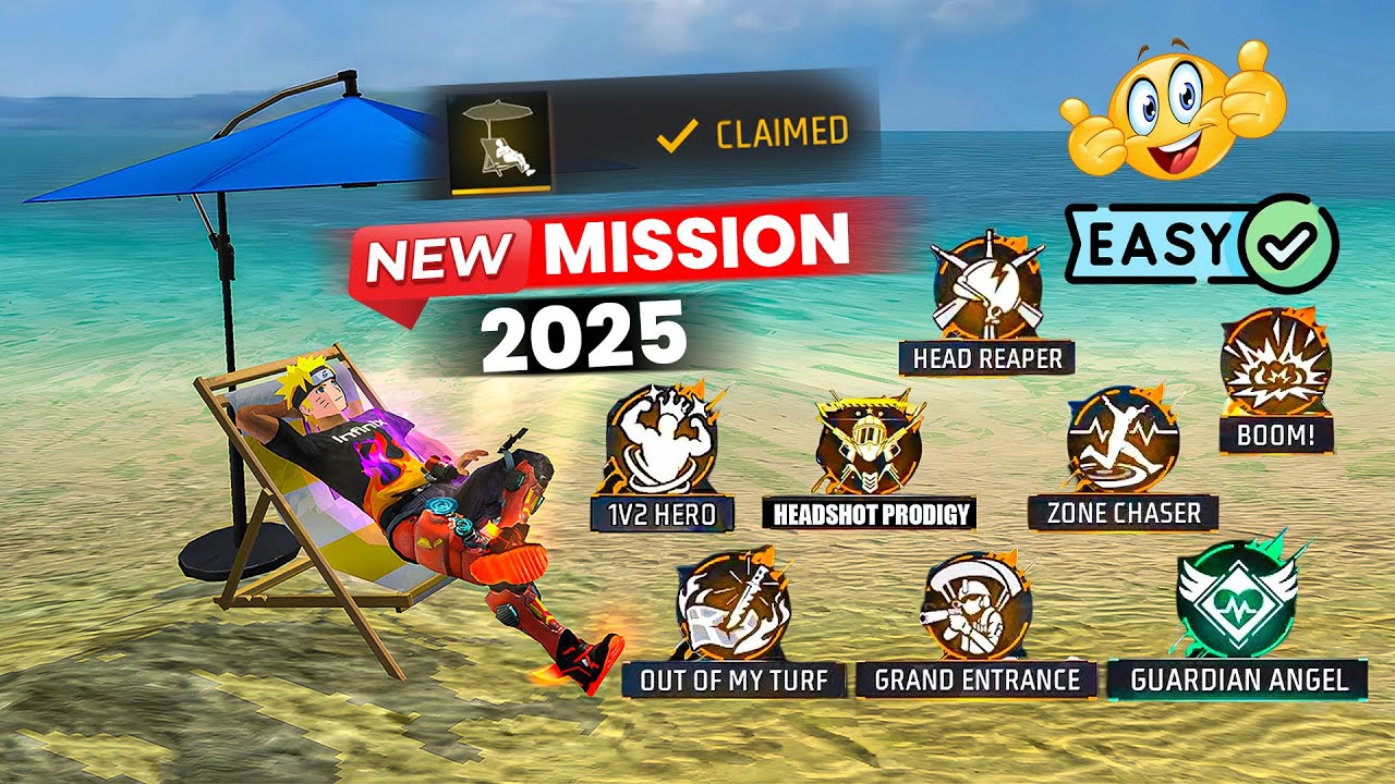 How To Complete All Achievements Mission in Free Fire 2025 | Achievement 8000 Point for Emote  2025
