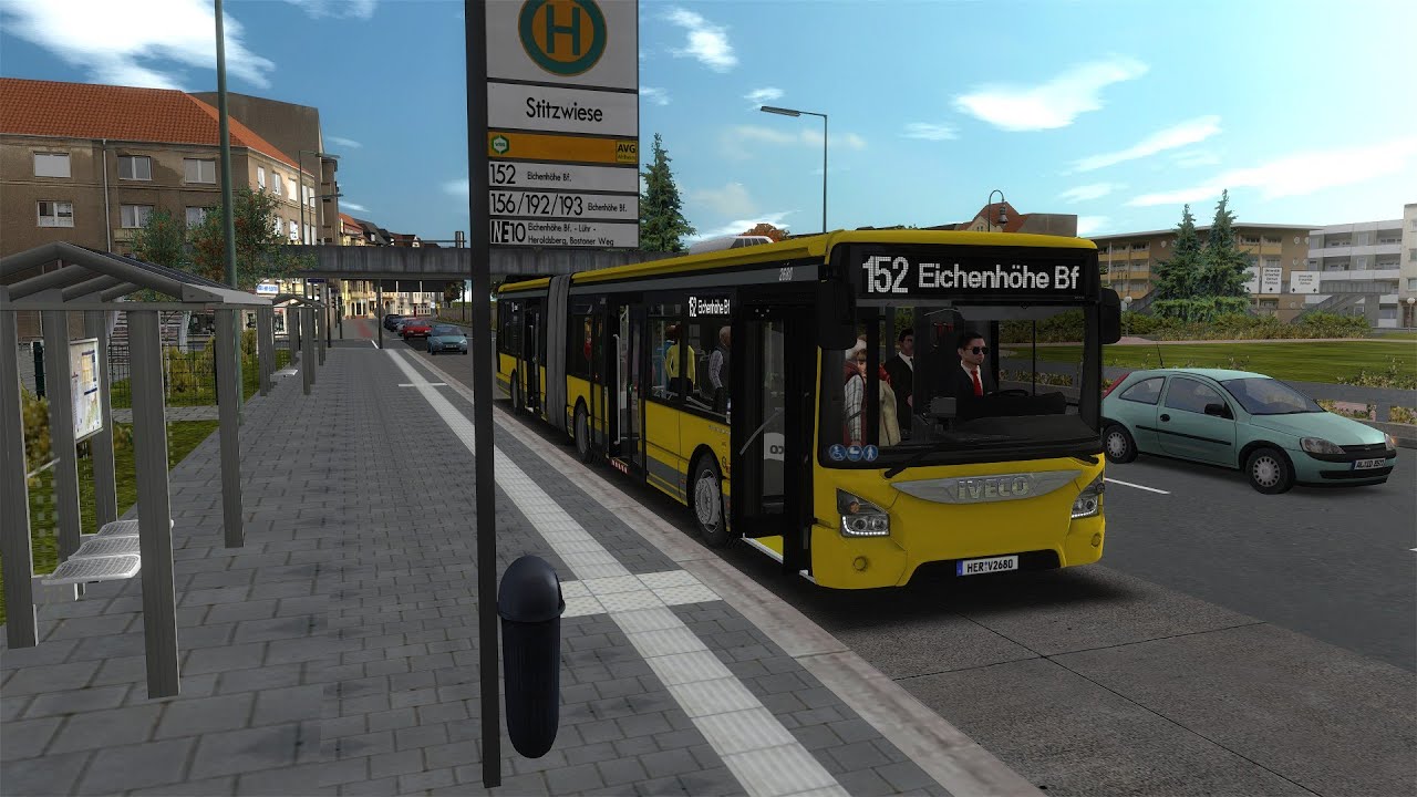 OMSI2 Ahlheim V5 Line 152 ( Brecker Feld - Eichenhöhe Bf)
