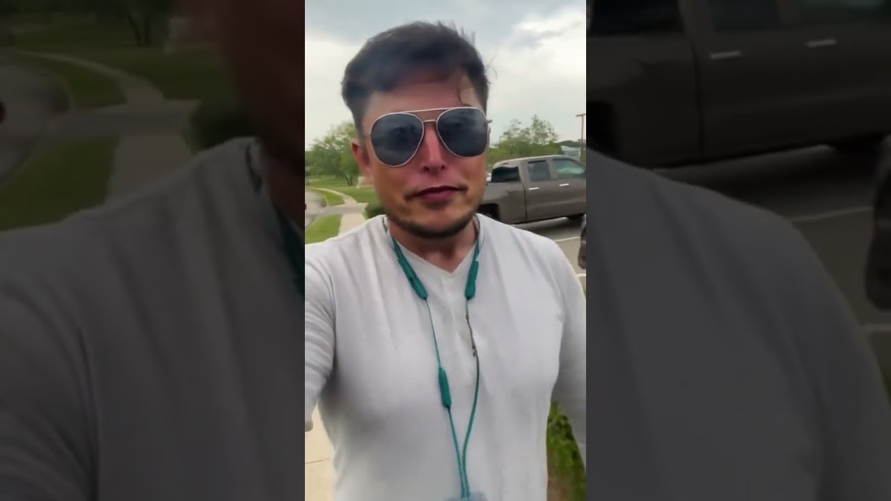 ElonMusk taking a walk #ai #viral #shorts #prank