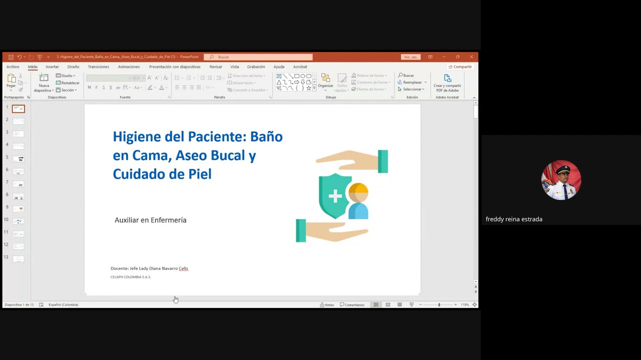 Técnico Laboral en Auxiliar en Enfermería (2026-I) | Módulo 2 - Clase 3: Higiene del paciente