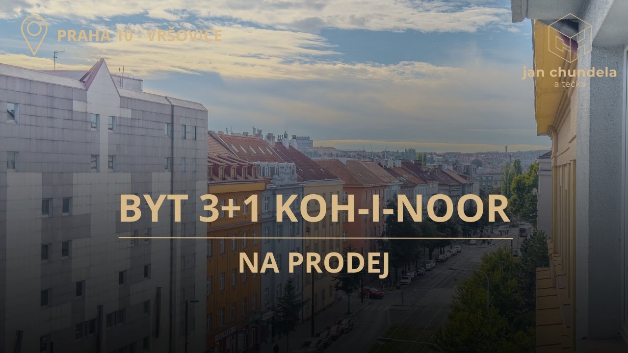 Vršovice - byt 3+1 na prodej // Chundelareality