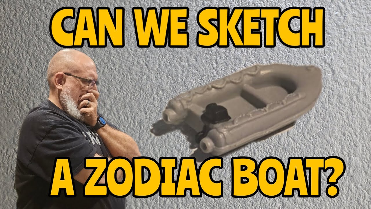 298 дней в деле: Сегодня я делаю набросок лодки, символизирующей зодиакальный знак.