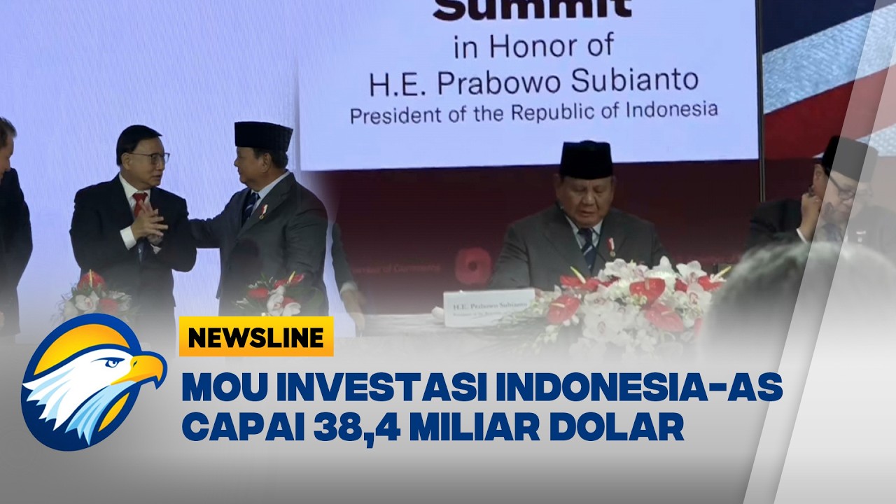 Presiden Prabowo Jalin Kerjasama Ekonomi Indonesia-AS - [Newsline]