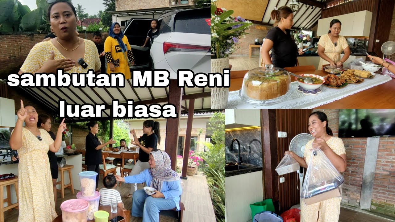 Akhirnya main lagi kerumah mbak reni untuk ke 3 kalinya kesini 