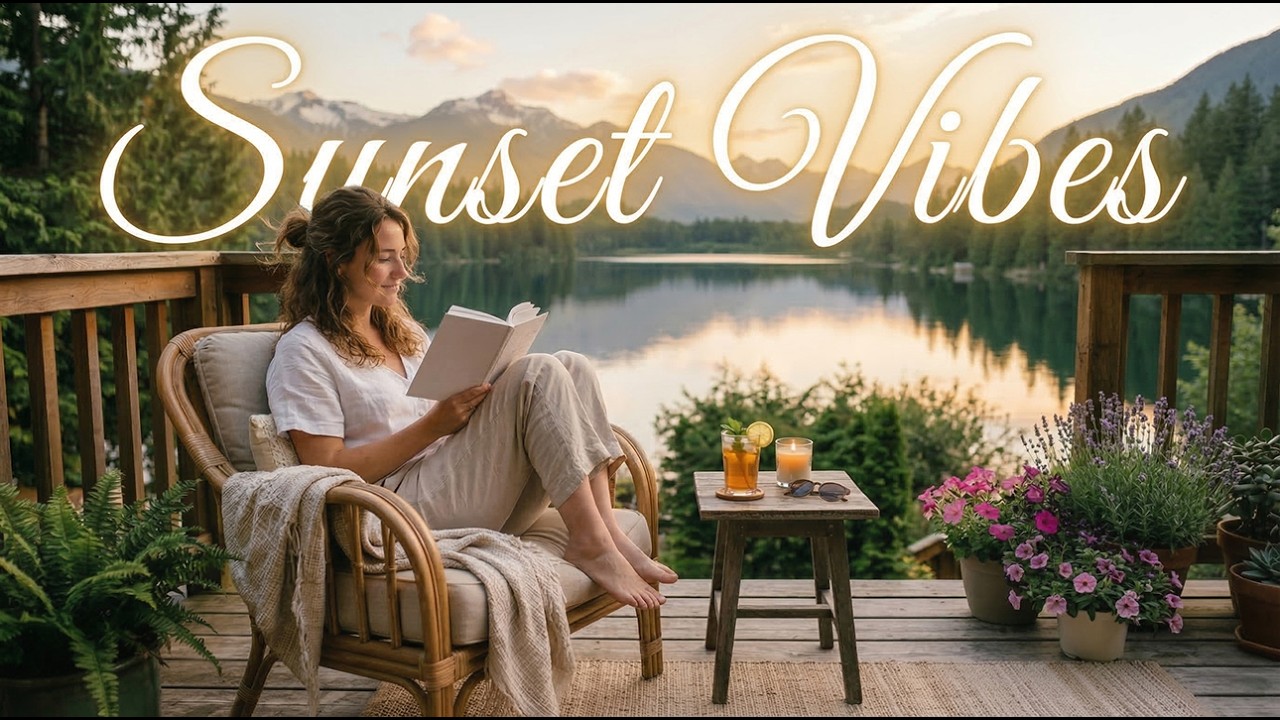 Sunset, Books & Reverb 📖 Chill Melancholic Beats