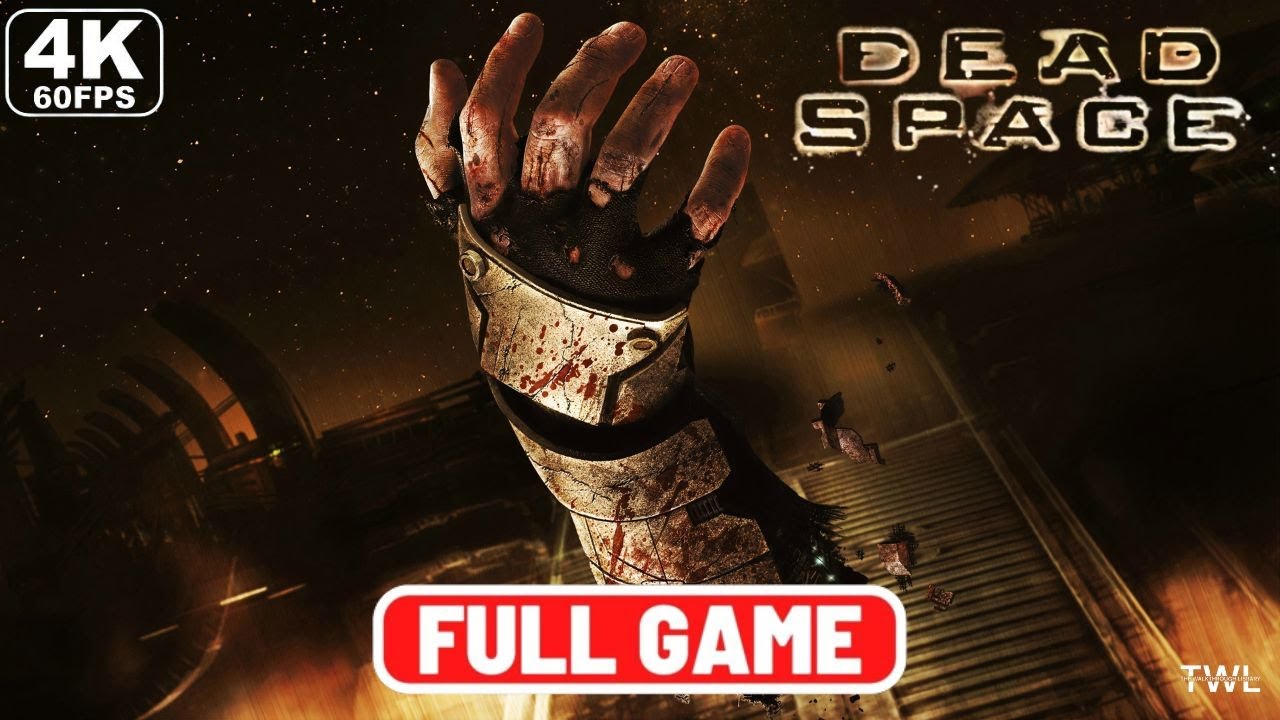 DEAD SPACE Gameplay Walkthrough |4K 60fps Full Game| No Commentary