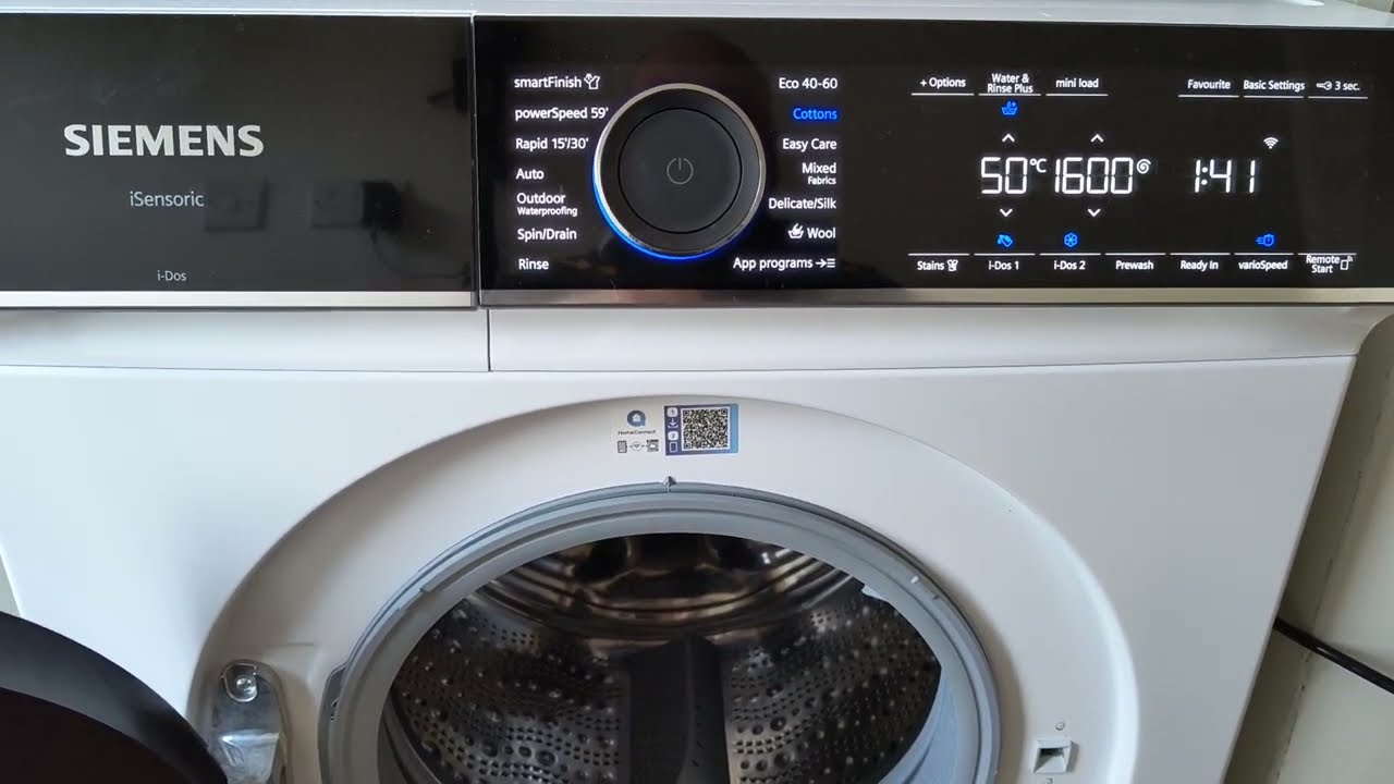 Siemens IQ700 Washing Machine Review