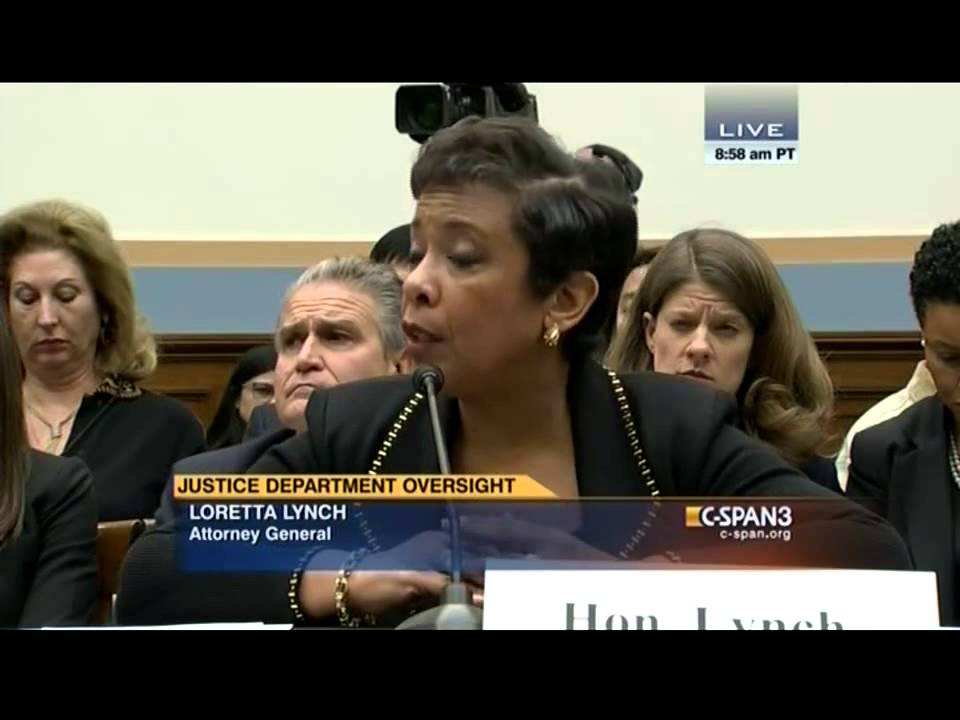 Rep. Johnson discusses encrypted communications and fighting terrorism w/ AG Lynch