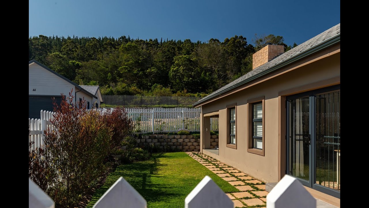 Modern home in Gated Complex in Sedgefield, South Africa.