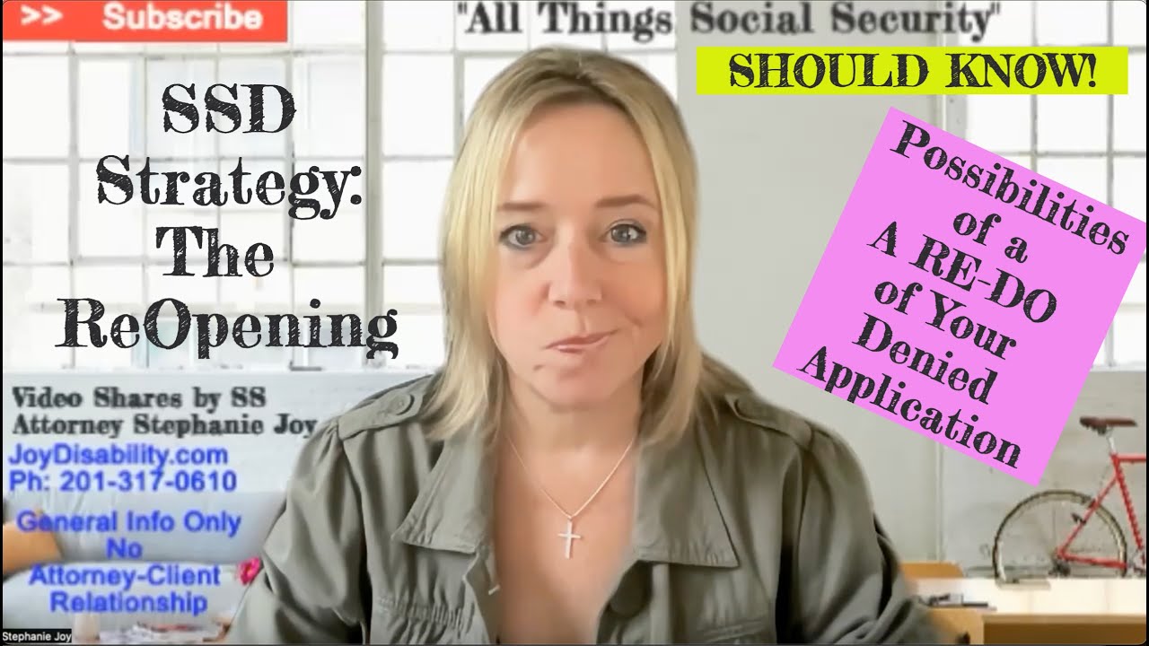 MUST KNOW! Need a ReDo?!! -- Reopening a prior denied determination after blowing appeal deadline