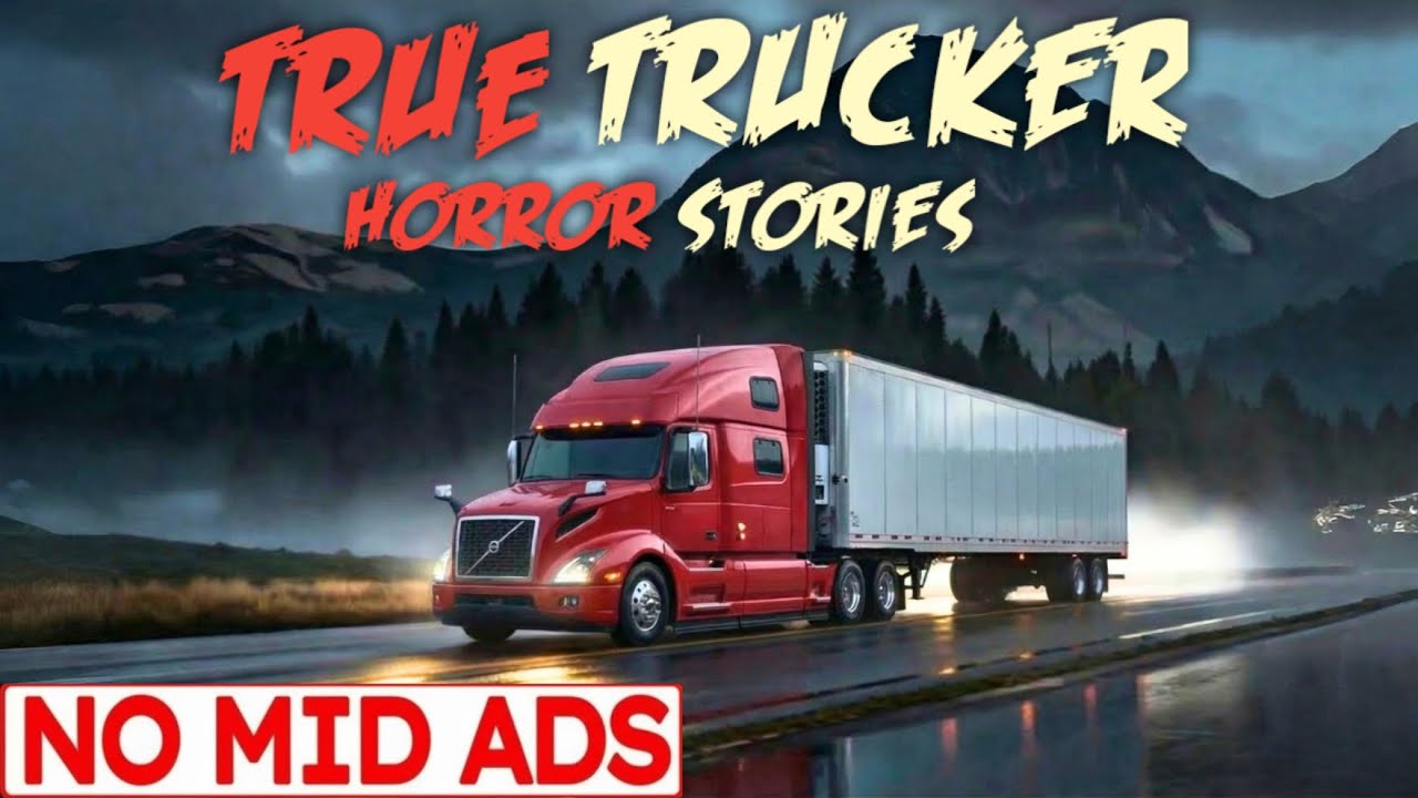 8 True Haunted Trucker Stories For Sleep | 🛑 NO MID ADS | Told Calmly With Rain Sound
