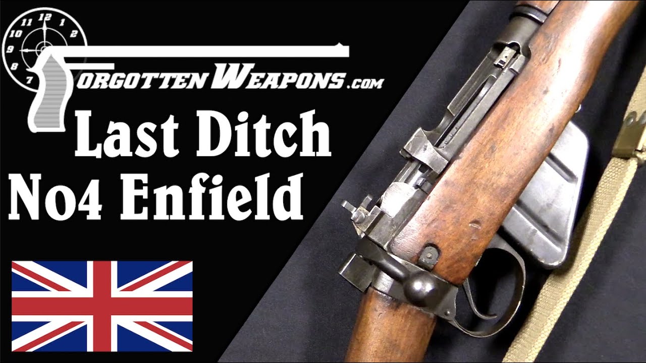 Britain's Last Ditch: Wartime Changes to No4 Lee Enfield
