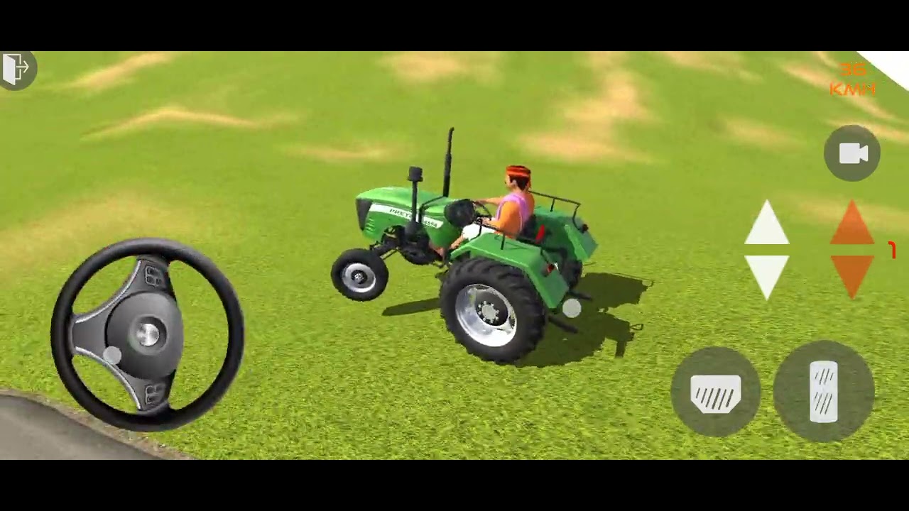 TRANSPORTING tractor driving 3d #fs22 priti tractor Offroding Android gameplay #gta5 #gtav