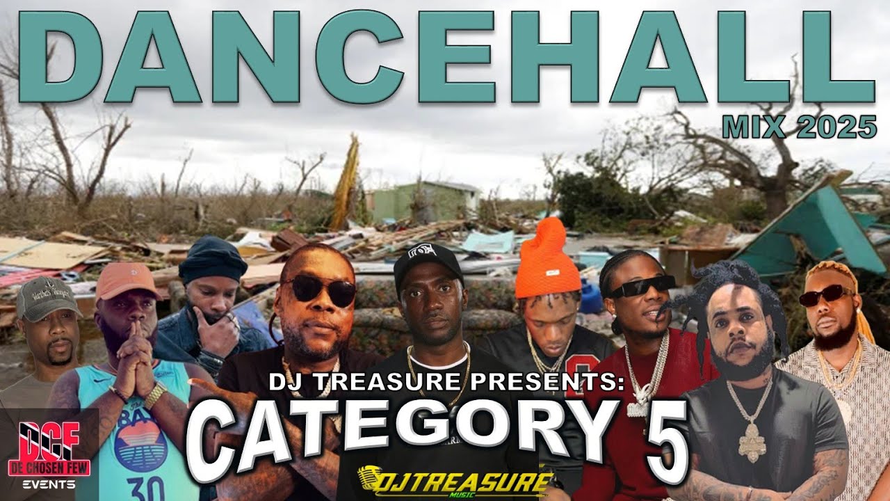 Category 5 Dancehall Mix 2025 &mdash; Silk Boss, Vybz Kartel, Masicka, Valiant | DJ Treasure