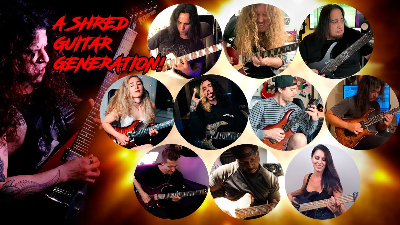 Shred Collab ft Gus G, Dino Cazares, Jared Dines, Cole Rolland & más - Charlie Parra