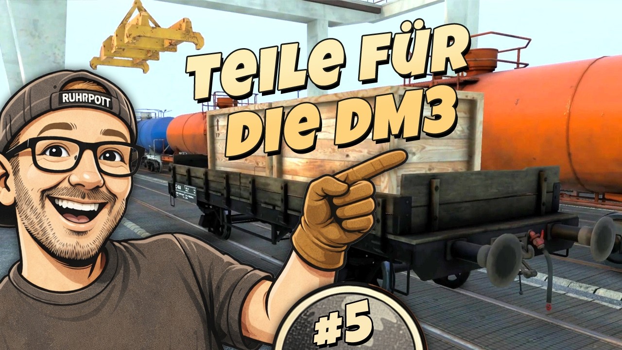 Teile für die DM3 – Der Schlüssel zu Olafs Geheimnis – Derail Valley