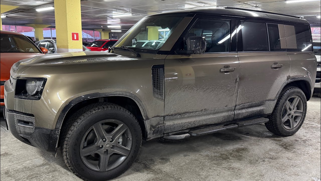 Тест Драйв Land Rover Defender 2025г, 3.0d - 249лс, 2500км, цена 13.500.000 рублей.