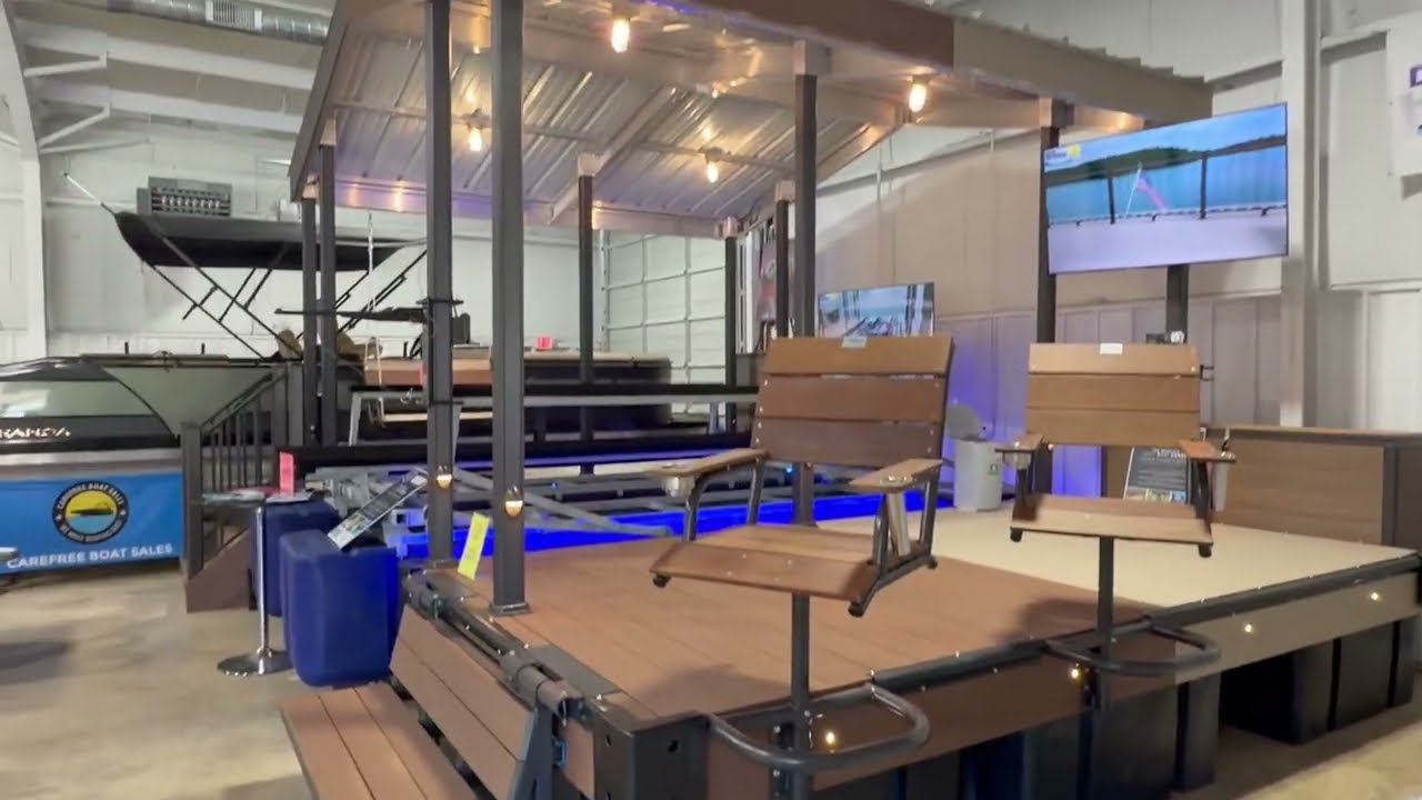 Tour our Showroom - Design Your New Custom Dock Today