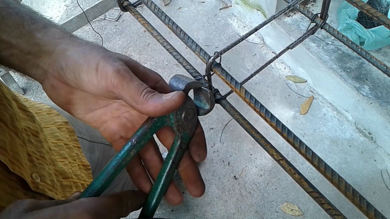 Amarrando a ferragem com rabo de macaco
