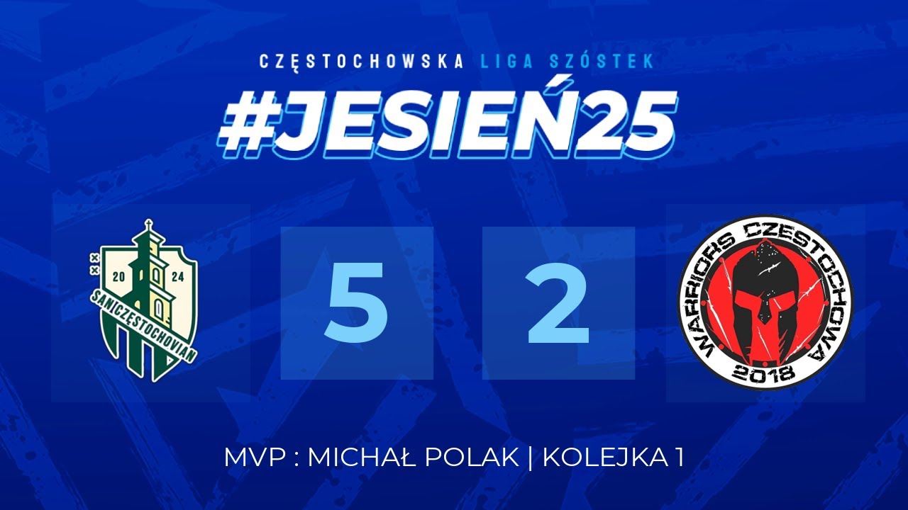 #JESIEŃ25 I 1. Liga I Play-Out I  San Częstochovian - Warriors