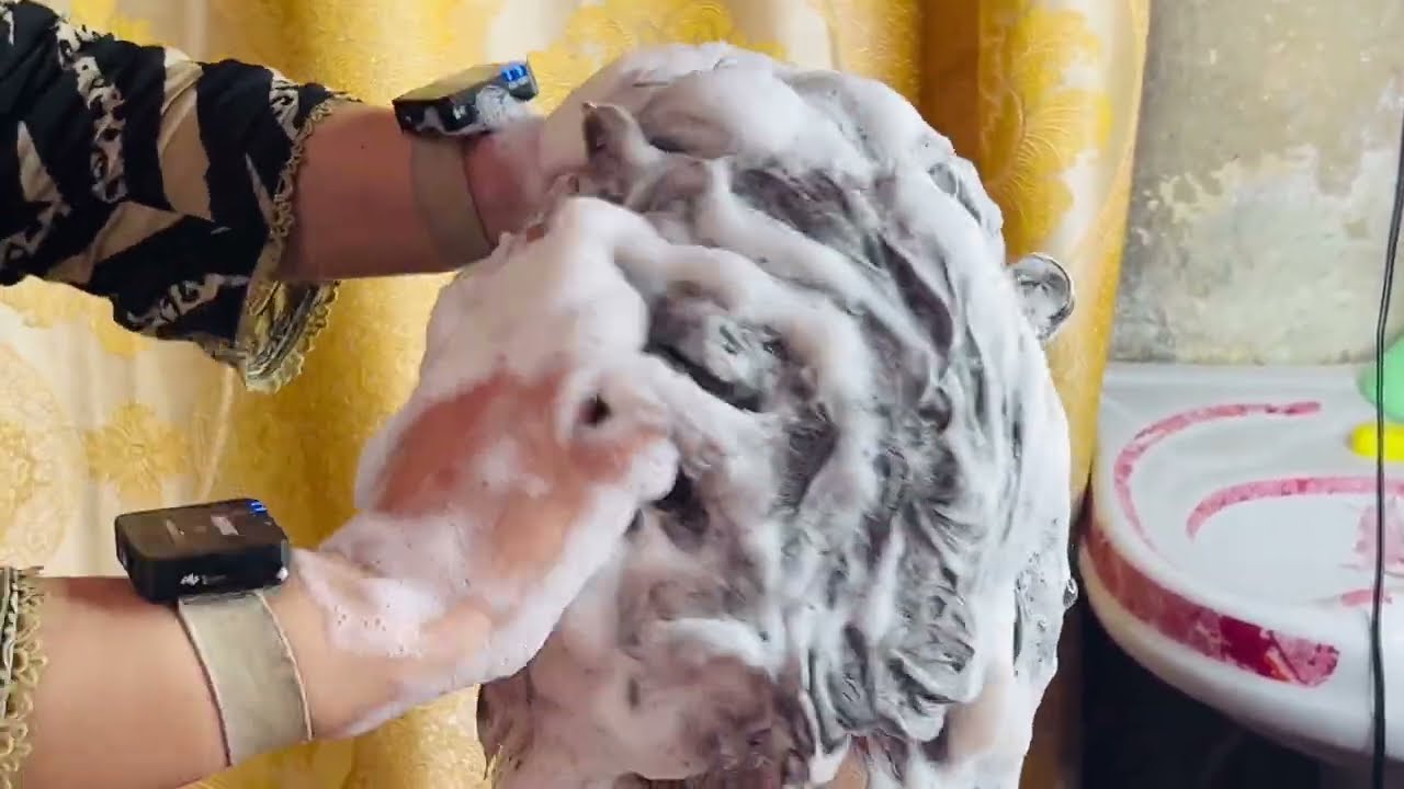 ASMR Hair Wash Session | Soothing Shampoo & Conditioner Sounds for Sleep