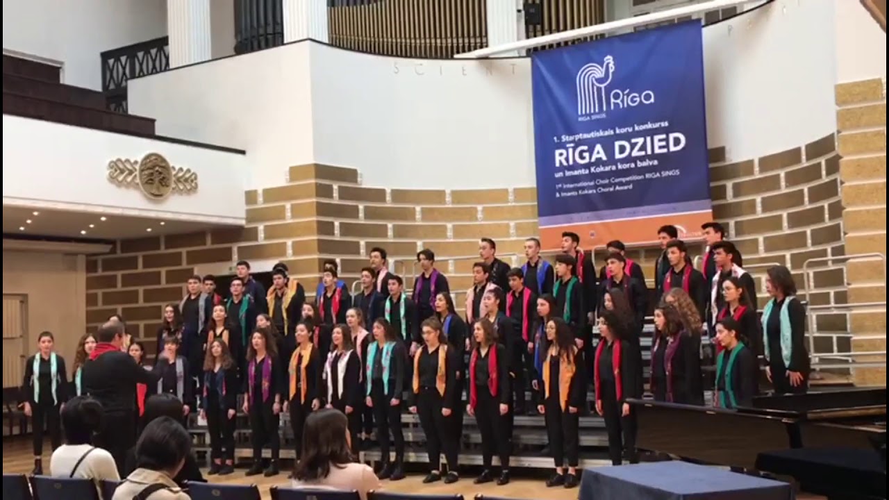 ODTÜ Geliştirme Vakfı Özel Lisesi Korosu - Letonya Riga Sings International Choir Competition