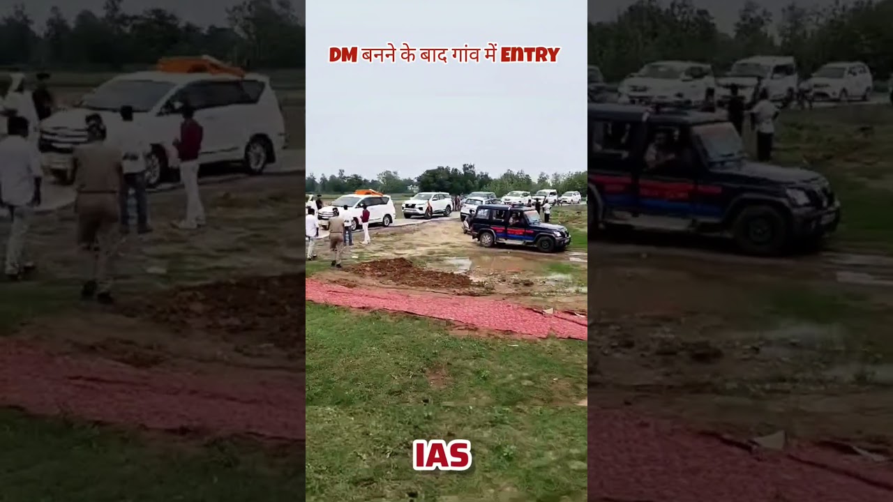 DM entry in village 🔥👮🏻 #upsc #ias #ips #motivation #shorts #civilservices #ytshorts #inspiration